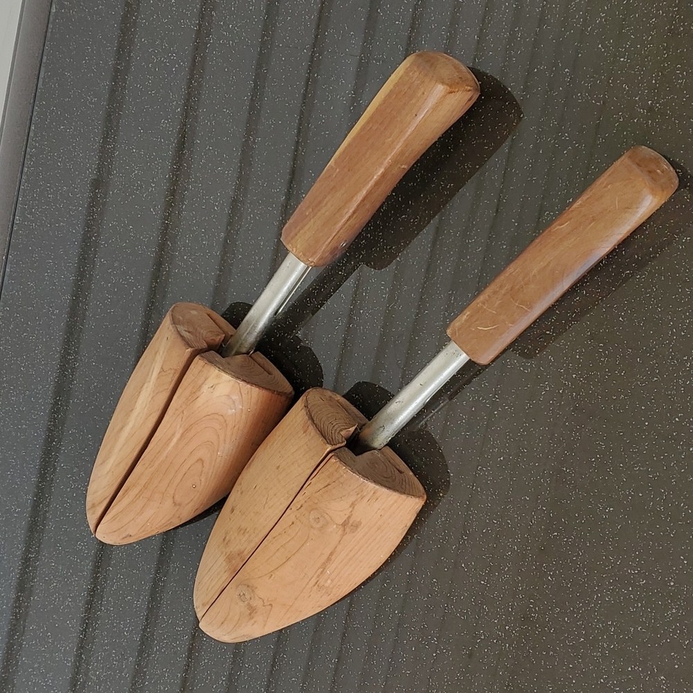 Vintage Wooden Shoe Trees